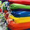 Bolsa de Saltar para Niños de Jardín de Infancia Lona de Entrenamiento Sensorial Saco de Saltar Canguro Monocapa Colorido Número Interacción Padres e Hijos