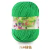 Hilo de proteína de seda, hilo de algodón para bebés, ovillos de hilo, hilo para bebés y niños, hilo para suéteres, gorros, zapatos, muñecas, crochet, tejido DIY y bolsos