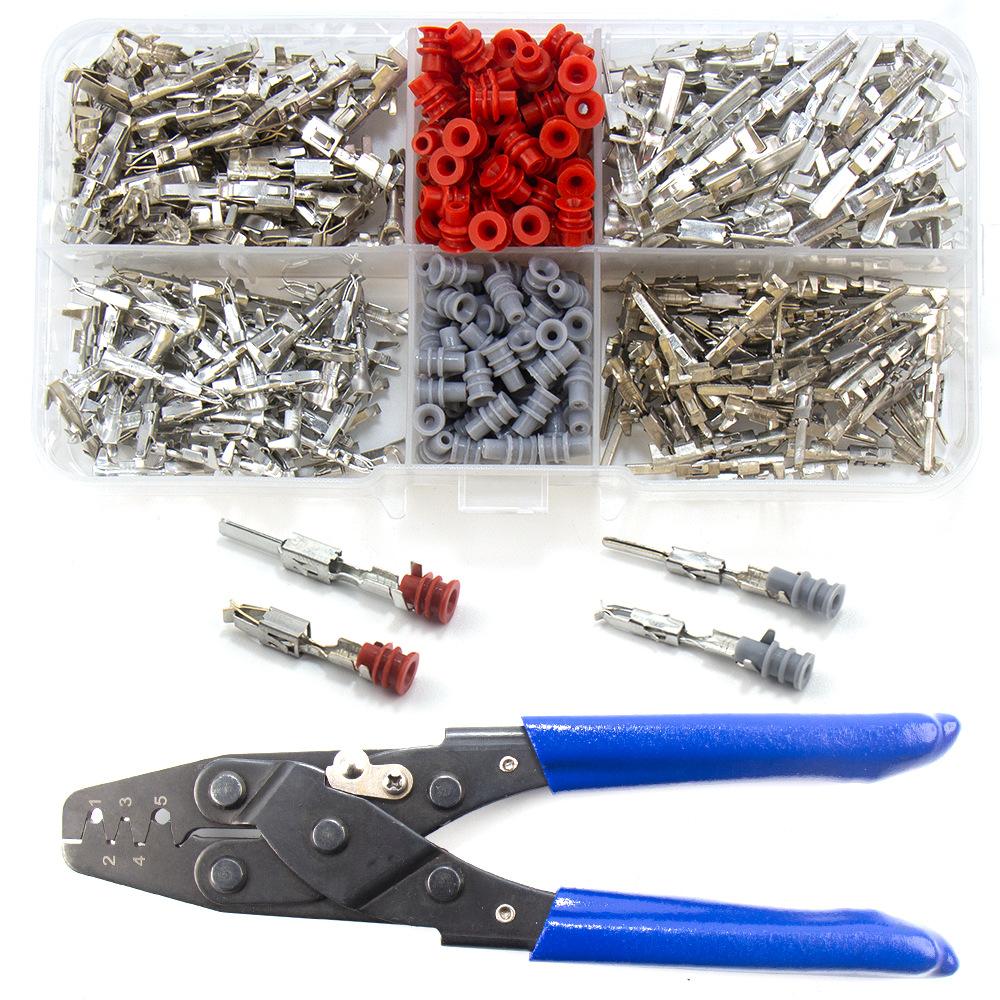 Pinos de conectores automotivos 1,53,5 mm macho fêmea terminal fiação chicote elétrico carro lug fio ferramenta de crimpagem para vw tyco te1.png