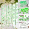 Campanillas de viento acrílicas para manualidades, accesorios decorativos, cadena de conchas terminada, cortina colgante, piezas redondas, cortina de puerta hecha a mano, accesorios de partición y materiales