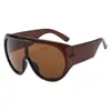 2026 Nuevas Gafas de Sol de Marco Grande Una Pieza Transfronterizas Estilo Retro Europeo y Americano Moderno de Gama Alta Gafas de Sol de Moda Unisex