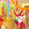 Cenário de Volta às Aulas Sala de Aula Longo Espiral Colorido Balões Festa de Primeiro Aniversário para Bebês e Crianças Decoração