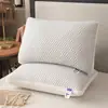 Almohada de frijol fresca y transpirable para dormitorios estudiantiles, tamaño individual y doble, soporte para el cuello, uso en el hogar, almohada para relajación y tracción