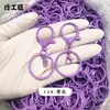 Accesorios para Llaveros Estilo Creativo Broche de Langosta Juego de 3 Piezas Llavero Hecho a Mano DIY Muñeca Llavero Colgante Pequeño Broche Colgante de Cuentas