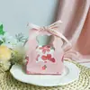 2025 Nova Caixa de Doces de Casamento Chinoiserie Bolsa Grande Capacidade Estilo Ins Caixa de Presente para Acompanhantes de Casamento Caixa de Embalagem para Doces de Casamento