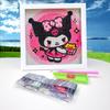17*17 Pintura de Albañilería Transfronteriza Hecha a Mano DIY con Marco de Fotos Pintura de Diamantes de Dibujos Animados Educativa Pegatina de Diamantes Pintura Decorativa
