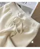 Calça Elegante de Lã Virgem 100% Australiana para Outono e Inverno, Cintura Alta, Perna Larga para Mulheres, Nuvem Casual, Lã Macia Cerosa, Calça Reta