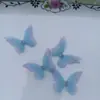 Venda Direta de Fábrica de Materiais de Decoração Super Feéricos de Tule de Camada Dupla 3D Borboleta DIY Maquiagem Facial Arte de Unhas