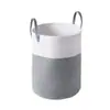 [Processamento Personalizado] Cesta de Armazenamento Doméstico, Cesto de Roupa Suja, Cesto de Roupa Dobrável Trançado, Caixa de Armazenamento Diversos