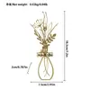 Portavelas Plegable de Hierro Acrílico Innovador Vela de Aromaterapia Muy Recomendado Pared de Flores Colgante Nuevo Producto Transfronterizo