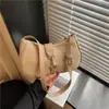 Bolso de hombro casual de comercio exterior moderno y elegante, diseño nuevo, moderno y único para la primavera de 2026, bolso de axila para mujer con textura tejida