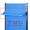 Venta Directa de Fábrica Taller Estante para Herramientas de Reparación Placa Colgante con Agujero Cuadrado Gancho Estante de Almacenamiento Móvil Estante de Exhibición con Tablero Perforado