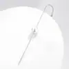 Aretes Son Simples, Clásicos, Aros Lisos, Clips para Orejas de Alta Gama, Unisex, Aretes de Moda y Exquisitos para Parejas, Versátiles y Versátiles