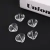 Joias de cristal cor AB furo reto furo horizontal contas soltas coração de pêssego estrela de cinco pontas urso acessórios DIY feitos à mão brincos colar pulseira