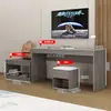 Combinación de Mueble de TV y Mueble para Maletas de Hotel, Mesas Especializadas para Hoteles y Casas de Huéspedes, Juego Completo de Dormitorio Estándar Personalizado