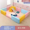 Parque infantil suave para niños, área de juegos suave interior para el hogar con piscina de pelotas y tobogán, equipo de diversión pequeño para la familia