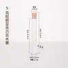 Contenedor de Almacenamiento de Tubo para Varillas de Incienso de 21 cm Tubo para Incienso Barril de Almacenamiento de Incienso Plástico Acrílico Almacenamiento de Productos de Incienso Colección Papel A4