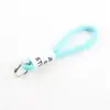 En Stock Nuevo Accesorio de Llavero con Cordón para Botella de Agua, Correa de Muñeca Corta y Colorida para Botella de Agua con Hebilla Metálica