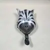 Mini globo de dibujos animados, bola de película de aluminio de tamaño pequeño, bola de película de dibujos animados, mercado nocturno, puesto cuadrado, juguetes, suministro al por mayor