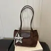 Nueva Moda Ligera Bolso de Axila Estilo Chic 2026 Otoño Gran Capacidad Bolso de Mano Nicho Bolso de Hombro