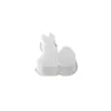 Molde de Silicone Coelho da Páscoa Portador de Ovos Suporte Plano para Velas Coelho Segurando Ovo Decoração DIY de Gesso para Aromaterapia