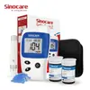 Medidor de Glucosa en Sangre Totalmente Automático Sin Código Accu2 de Sinocare para Exportación, Dispositivo Portátil para Medir la Glucosa en Sangre