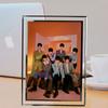 Marco de fotos de cristal Yaxuan de la canción TNT de la Liga Juvenil del Times, pintura de 7, 6 y 5 pulgadas, marco de fotos de vidrio periférico, decoración de mesa