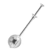 Dispensador de Polvo Acero Inoxidable 304 Colador de Té Filtro de Té Infusor de Té Bola de Té Redonda Colador de Té Semi-Lleno Telescópico