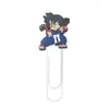 Dragon Ball Grapas Grandes Suministros de Oficina Grapas Creativas Lindas Pines en U Marcadores de Libros de Dibujos Animados de PVC Venta al por Mayor