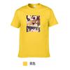 Camiseta estampada de manga corta transfronteriza para parejas de hombres y mujeres de primavera 2022, nueva camiseta de manga corta con estampado de Naruto Anime
