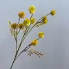 Flor Artificial Fruta Amor Multi-cabeça Cardo Bola Dente-de-leão Pequenos Espinhos Casamento Decoração Suave Sala de Amostras Paisagismo Salão de Casamento Flores Artificiais