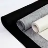 Huiyoumei caligrafía y pintura fieltro blanco beige cuadros gris estudiante pincel de escritura práctica caligrafía tela de fieltro absorbente principiante