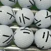 Pelota especial para simulador de golf, pelota especial cuadrada, pelota de golf K-GOLF con punto negro