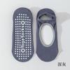 Calcetines de Yoga de Algodón para Niños Antideslizantes para Piso Interior Calcetines Deportivos Profesionales de Pilates Tipo Barco para Danza sin Costuras Calcetines Cortos