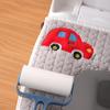 Cojín para asiento de inodoro cuatro estaciones universal con cremallera cojín para asiento de inodoro coche de dibujos animados con asa anillo de cubierta para asiento de inodoro
