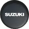 Suzuki Jimny Vehículo Todoterreno Cubierta de Rueda de Repuesto Funda para Neumático Protector de Neumático de PVC Engrosado Cuero Sintético Protección Transfronteriza