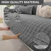 Almofada de sofá inverno antiderrapante espessada pelúcia capa de sofá capa protetora outono e inverno universal capa de sofá almofada de assento atacado exportação de comércio exterior