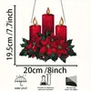 Cardeal Vermelho Pintado Apanhador de Sol Acrílico Ornamento Pendurado Decoração de Porta e Janela Decoração de Casa Artesanato Transfronteiriço