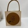 Bolsa de Fieltro Corporativa del Festival de Medio Otoño Banco Seguro Bolsa Tote Hecha a Mano Caja de Regalo de Fieltro para Pastel de Luna Lista Bolsa Tote para Compras