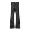 Jeans de estilo americano para el día a día, con tachuelas, de alta resistencia, pierna recta, ligeramente acampanados, corte skinny, versátiles para hombres y mujeres, pantalones de largo hasta el suelo