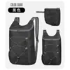 Mochila plegable portátil ultraligera para senderismo al aire libre, mochila de viaje para hombres y mujeres, bolsa de almacenamiento tipo piel, logotipo con impresión personalizada