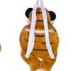 Mochila de peluche de tigre de simulación transfronteriza, regalo para niños, mochila escolar para estudiantes, regalo para actividades del zoológico