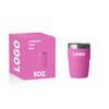 Taza de Café de 8 oz Acero Inoxidable 304 Taza Plegable Mini Sencilla Taza de Agua para el Hogar Portátil Oficina Taza Térmica Personalizable
