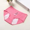 Ropa interior fisiológica para mujer de talla grande de fábrica, pantalones mensuales de cintura alta, pantalones menstruales, ropa interior anti-fugas laterales, venta al por mayor
