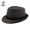 Nuevos Sombreros de Hombre de Espiga para Otoño e Invierno, Sombreros de Punto Estilo Británico Jazz, Sombreros de Caballero, Sombreros Versátiles para Personas de Mediana Edad y Mayores
