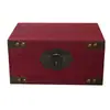 Caja de Madera Maciza Retro Caja de Madera Caja de Almacenamiento de Madera con Cerradura y Tapa Caja Grande Almacenamiento de Ropa Organización Le De Zhu