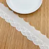 Fabricante de Renda para Bordado com Linha de Algodão Solúvel em Água, Tecido de Algodão Penteado para Roupas Infantis Saias, Renda para Decoração de Casa