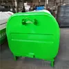 Lixeira Pintada 3 Quadrados Não Desbota Nem Descasca. Lixeira Externa Personalizada Vendida em Todo o País. Grande Quantidade Disponível