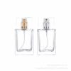 Spot B013-30ml ml tampa longa frasco quadrado de vidro transparente perfume spray embalagem cosméticos frasco vazio