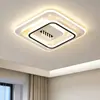 Luz de ventilador sin aspas para dormitorio principal, nueva luz de techo integrada ultrarrápida, de alta potencia de viento, controlada por voz fuera de línea para la habitación